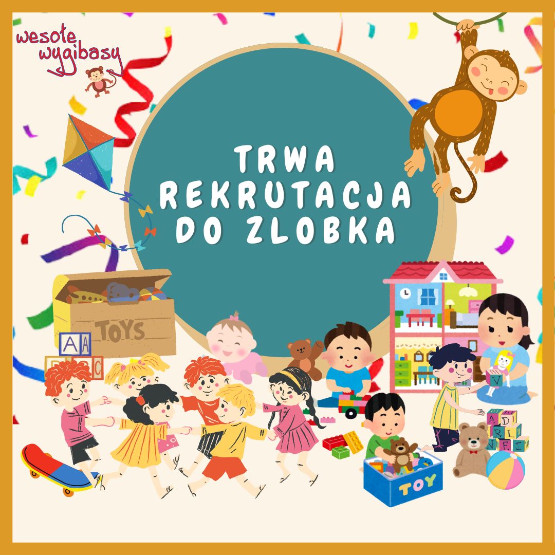 Rekrutacja do żłobków Wesołe Wygibasy w Krakowie 2025